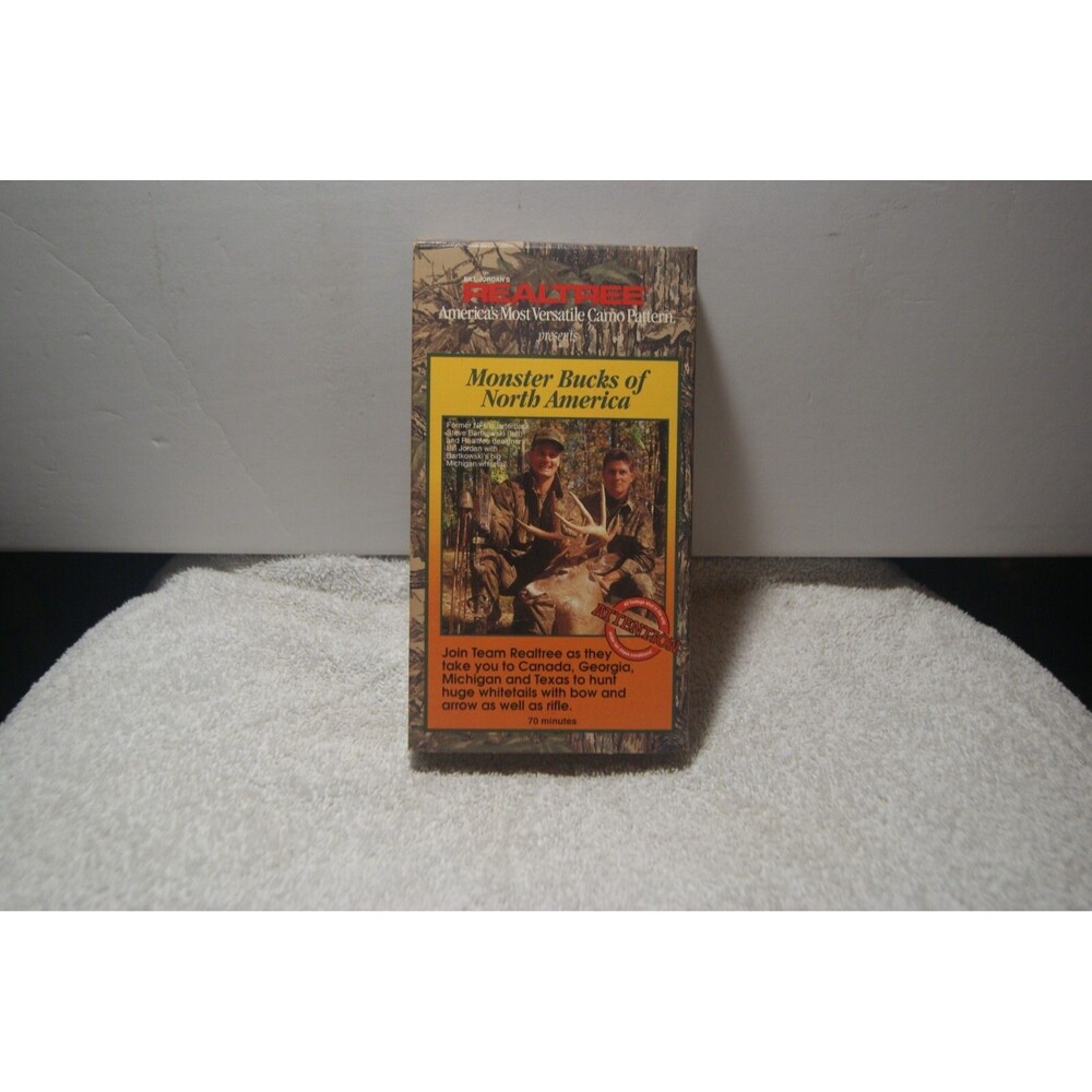 Vintage Monster Bucks Of North America VHS 1993 Deer Hunting